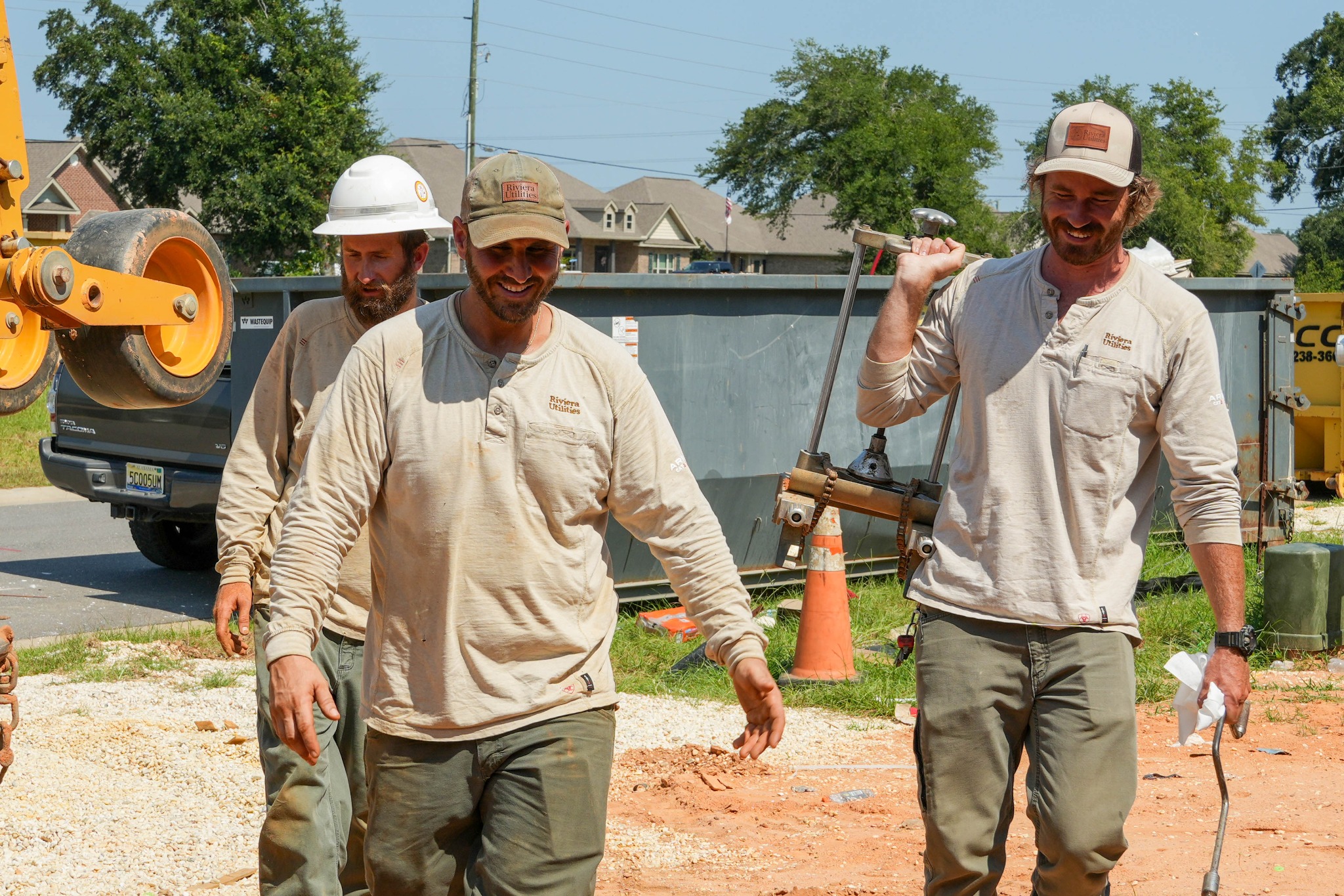 Riviera Utilities employees at work